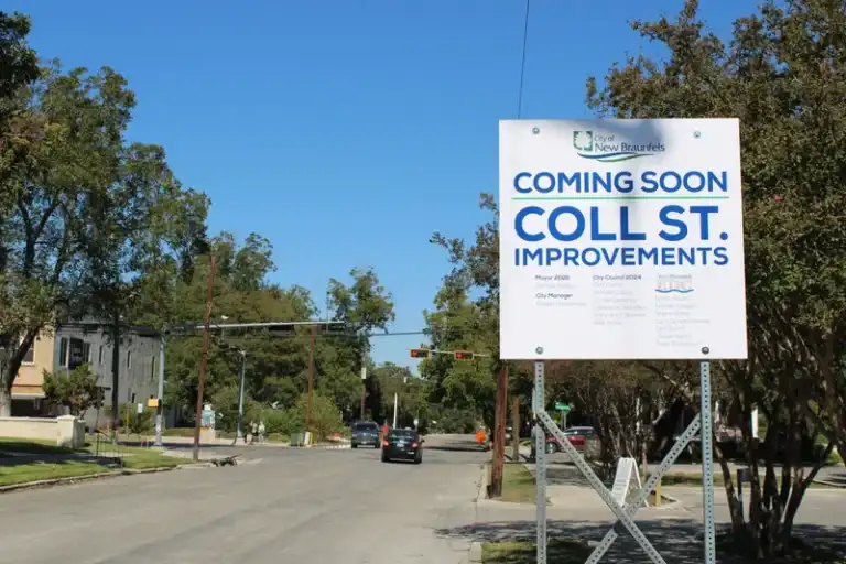 What Does the Coll Street Construction Mean for Downtown New Braunfels Businesses?